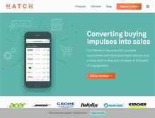 Tablet Screenshot of gethatch.com